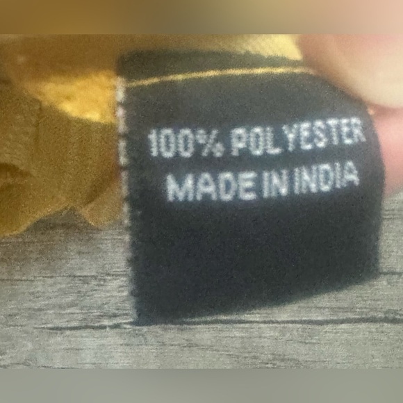 Thread Story Yellow Open Back jumpsuit size medium - Picture 5 of 6